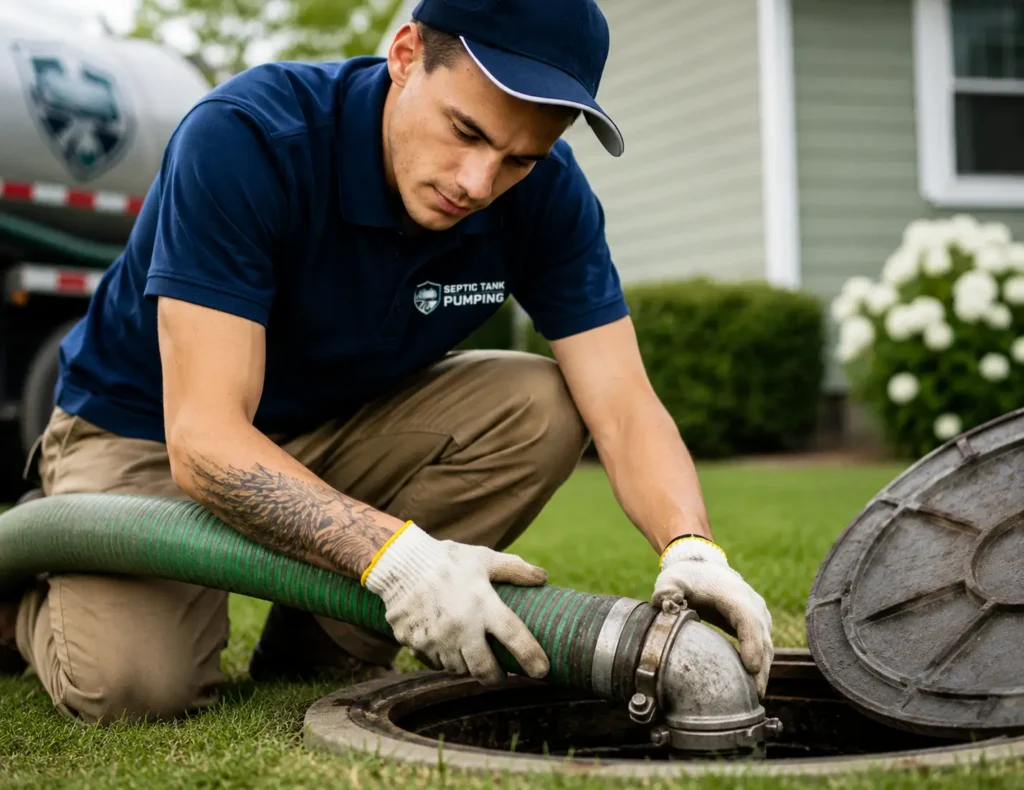 septic-service-hose-connection